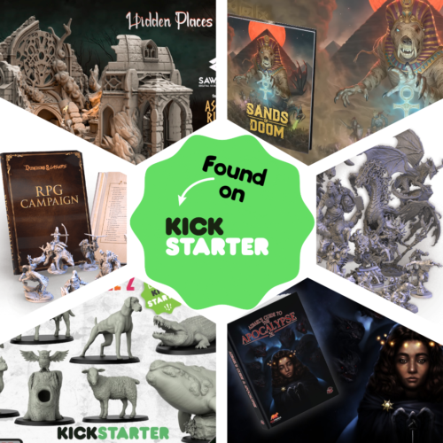 New Kickstarter TTRPG campaigns for January 2023