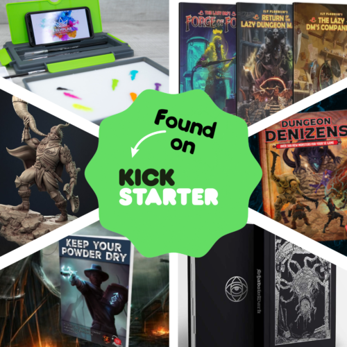New Kickstarter TTRPG campaigns for March 2023